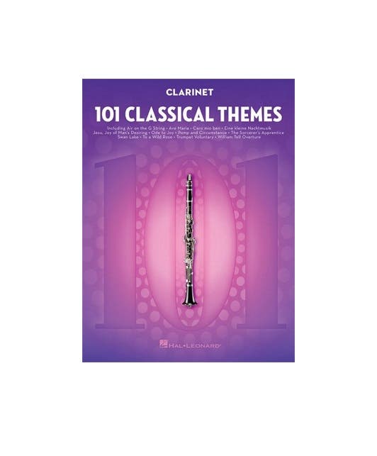 101 Classical Themes For Clarinet