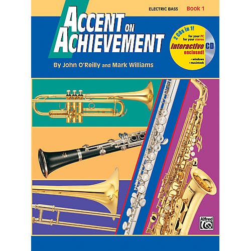 ACCENT ON ACHIEVEMENT BOOK 1 ELECTRIC BASS / OREILLY WILLIAMS (ALFRED)