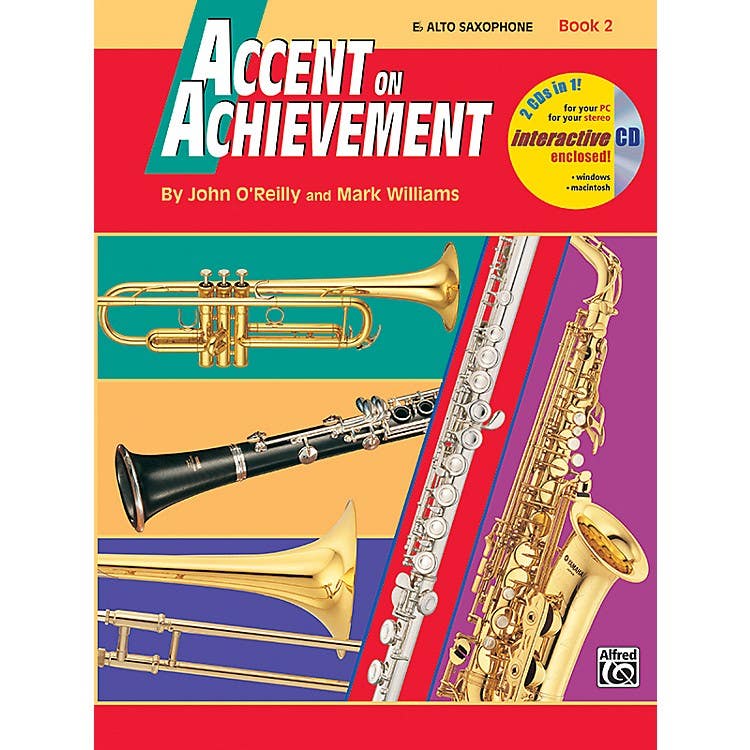 ACCENT ON ACHIEVEMENT BOOK 2 ALTO SAX / ORIELLY WILLIAMS (ALFRED)