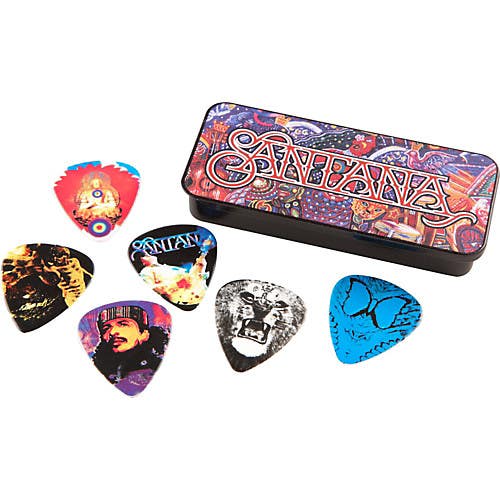 Jim Dunlop Santana - Collectors Tin (6 Pack)