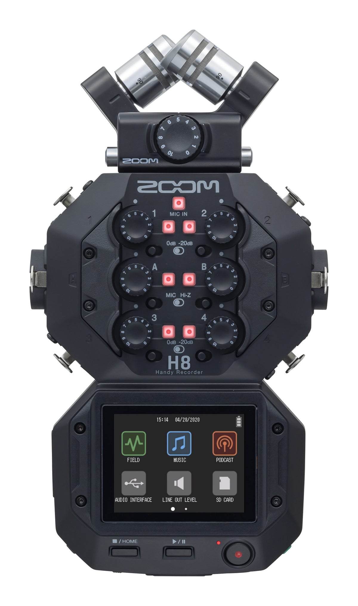 Zoom H8 Handy Recorder / Audio Interface