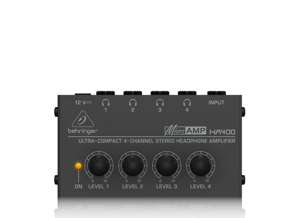 Behringer HA400 Micro Amp headphone distribution amp