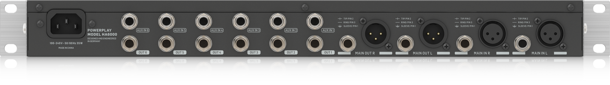 Behringer Powerplay HA6000 Headphone Distribution Amp