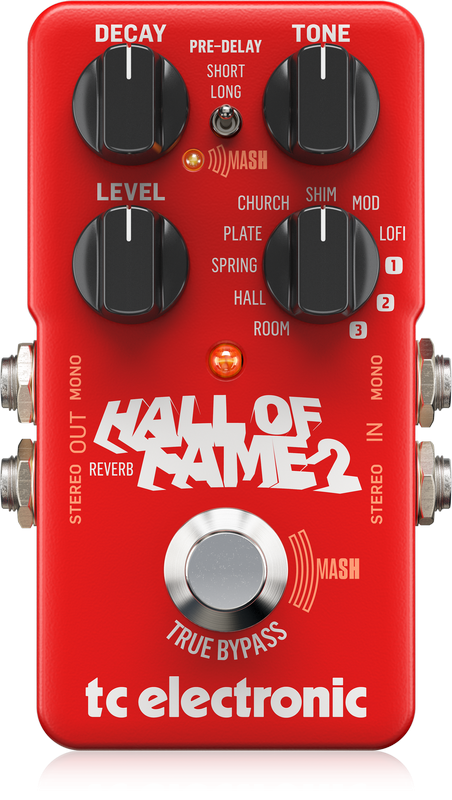 TC Electronic Hall of Fame 2 Reverb Pedal