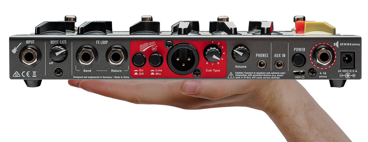 Hughes & Kettner AmpMan Modern 50w Power Amp Floor Unit