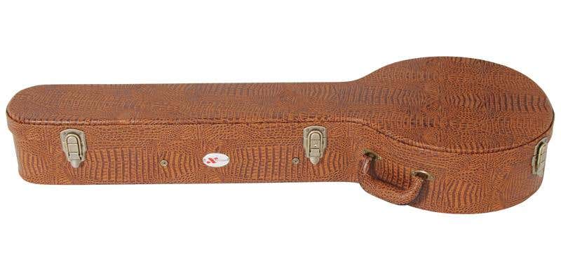 Xtreme HC3090 Banjo Case - Brown Croc Vinyl