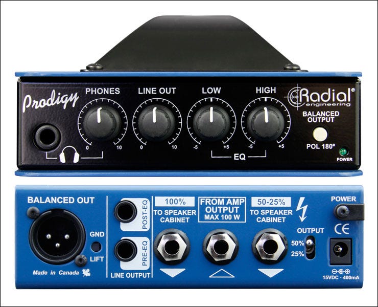 Radial Headload Prodigy Load Box/DI/Attenuator