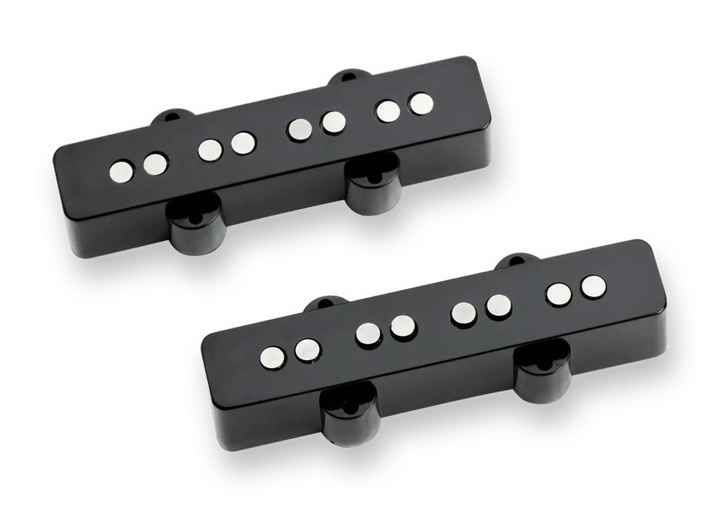 Seymour Duncan Heavy Weather Jazz Bass Pickup Set - Black - No Logo