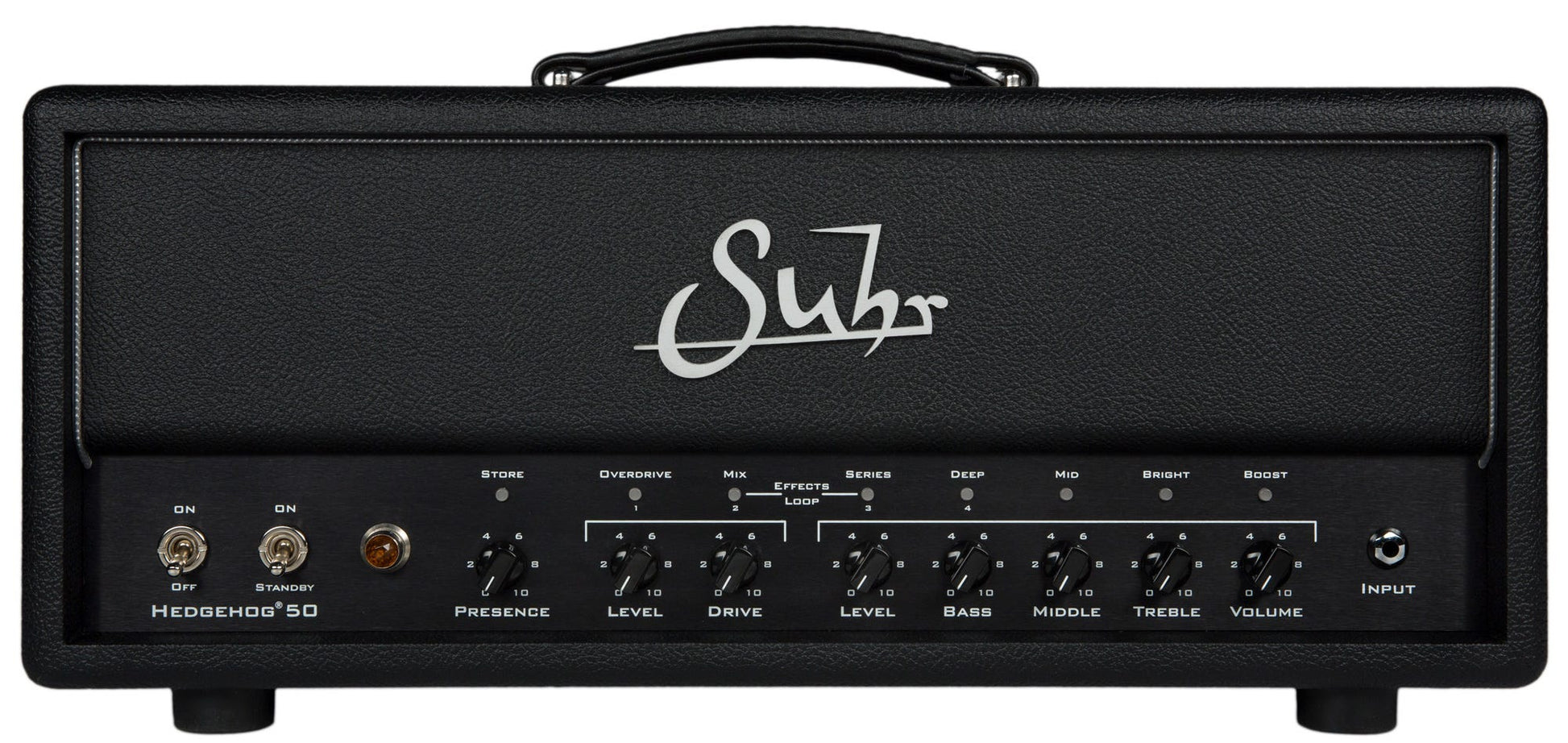 Suhr Hedgehog 50 Guitar Amplifier Head - Black Tolex