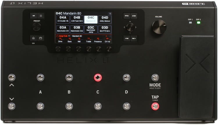 Line 6 Helix-LT Streamlined HX Guitar Effects Processor