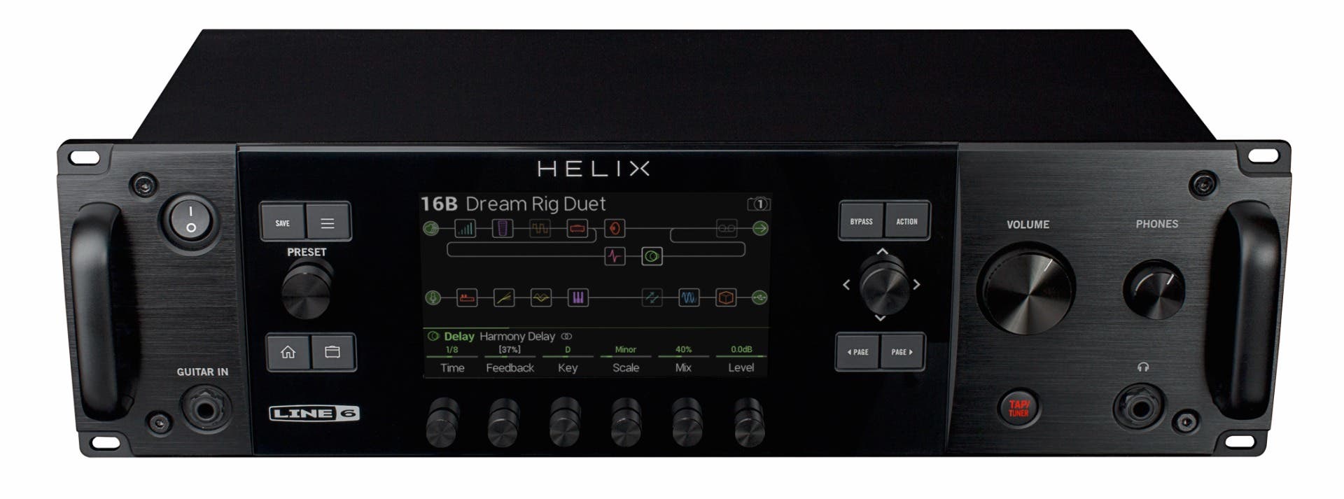 Line 6 HELIX RACK Rackmount Effects Processor