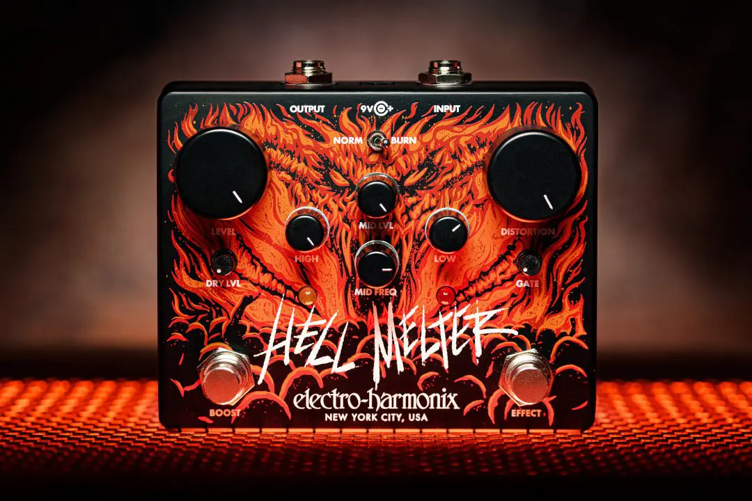 Electro Harmonix Hell Melter Chainsaw Distortion Pedal