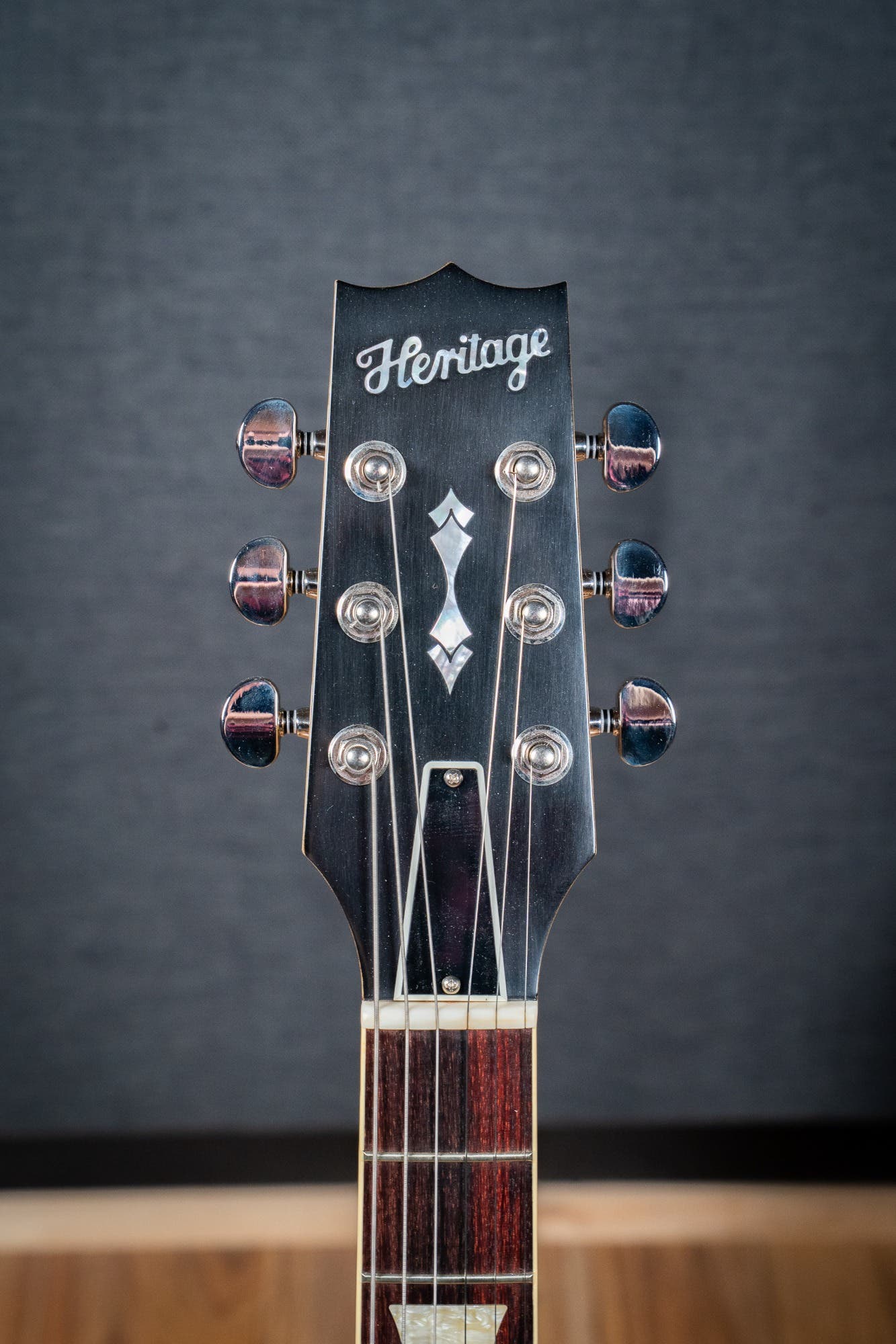 Heritage Custom Shop Factory Special H-150 Black Limba Electric Guitar - Honey Burst