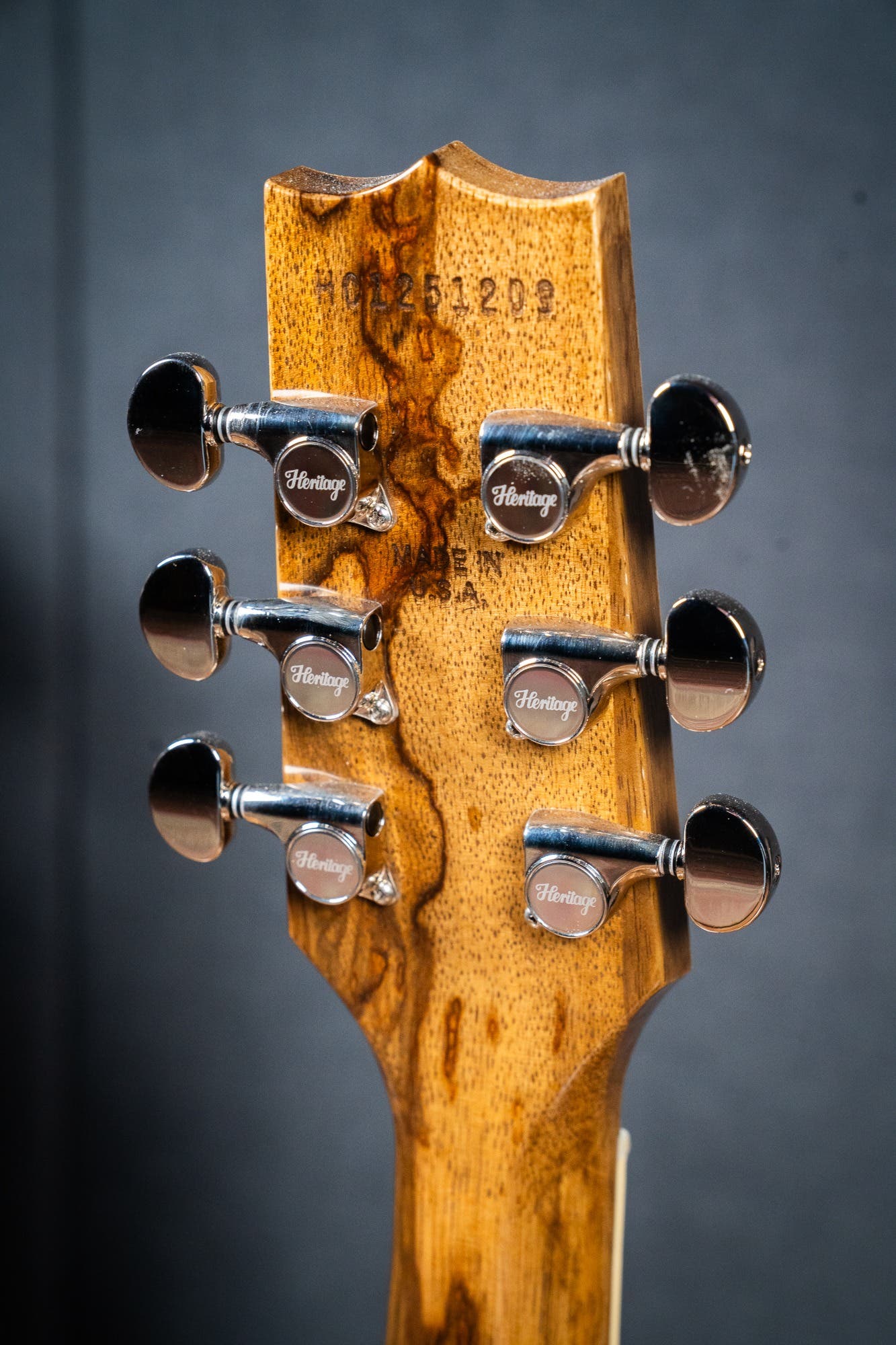 Heritage Custom Shop Factory Special H-150 Black Limba Electric Guitar - Honey Burst