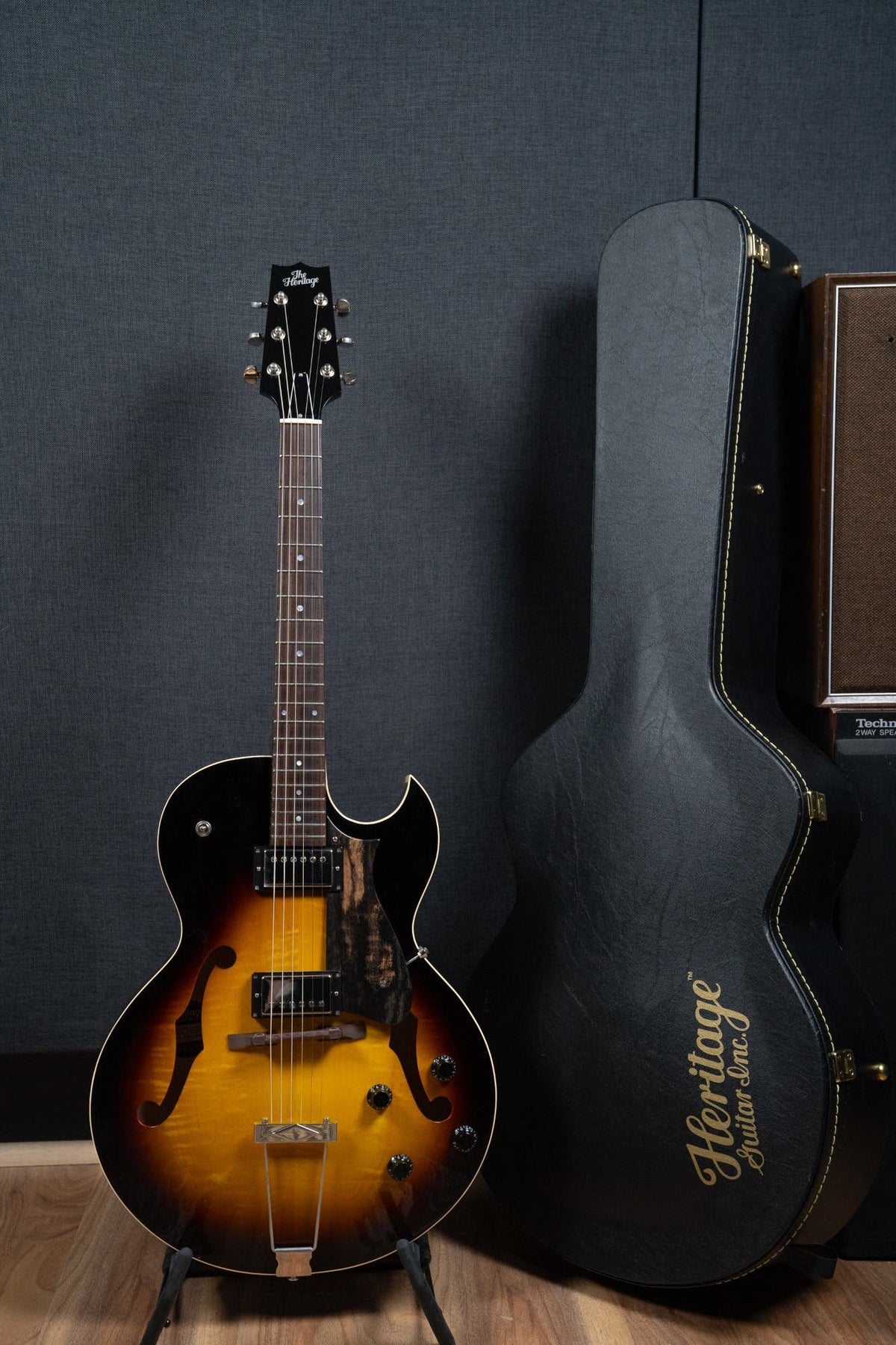 Heritage Guitars H-575 Hollow-body Electric Guitar w/Case - Original Sunburst - One Only