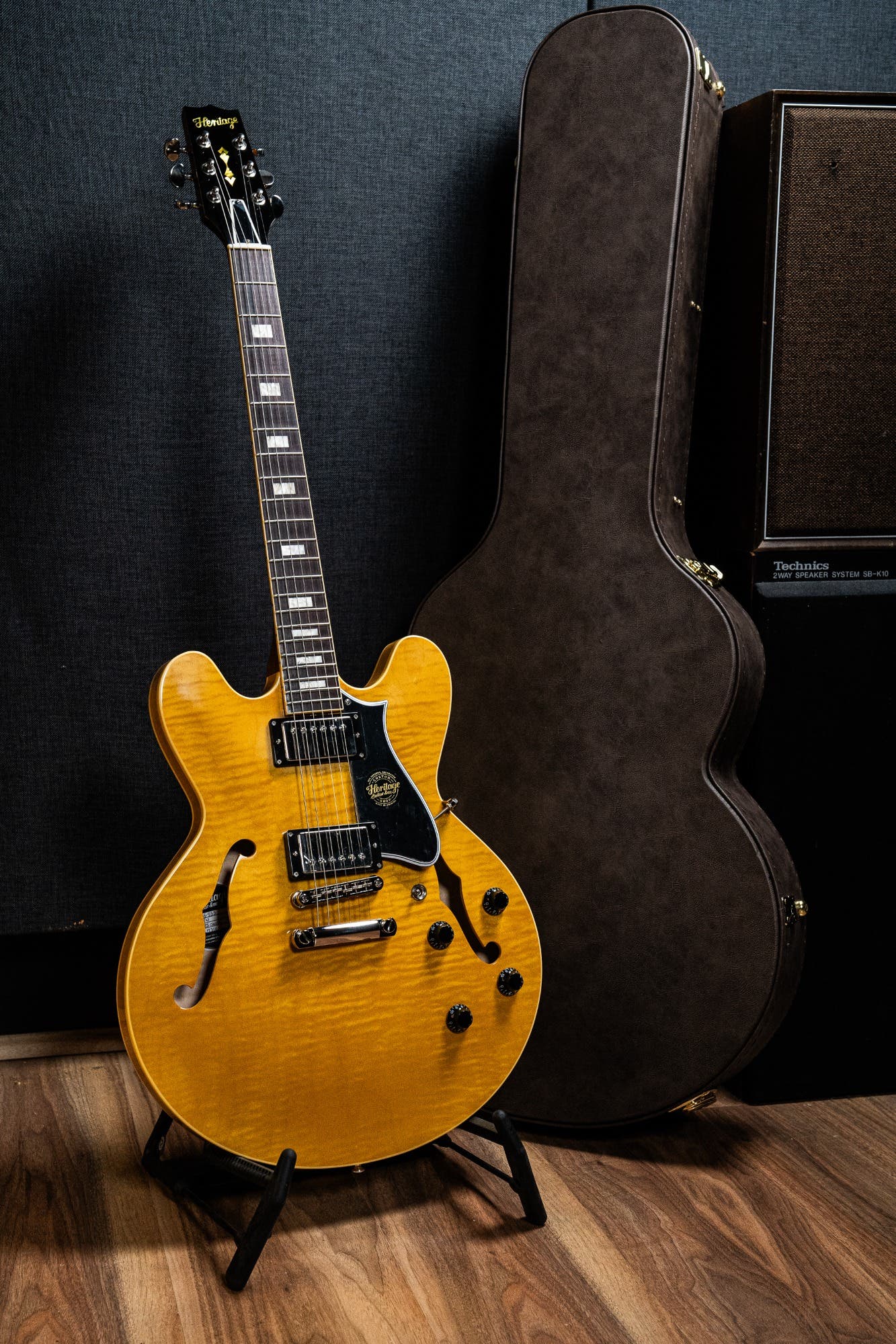 Heritage Guitars Custom Core Collection H-535 Electric Guitar w/Case - Antique Natural