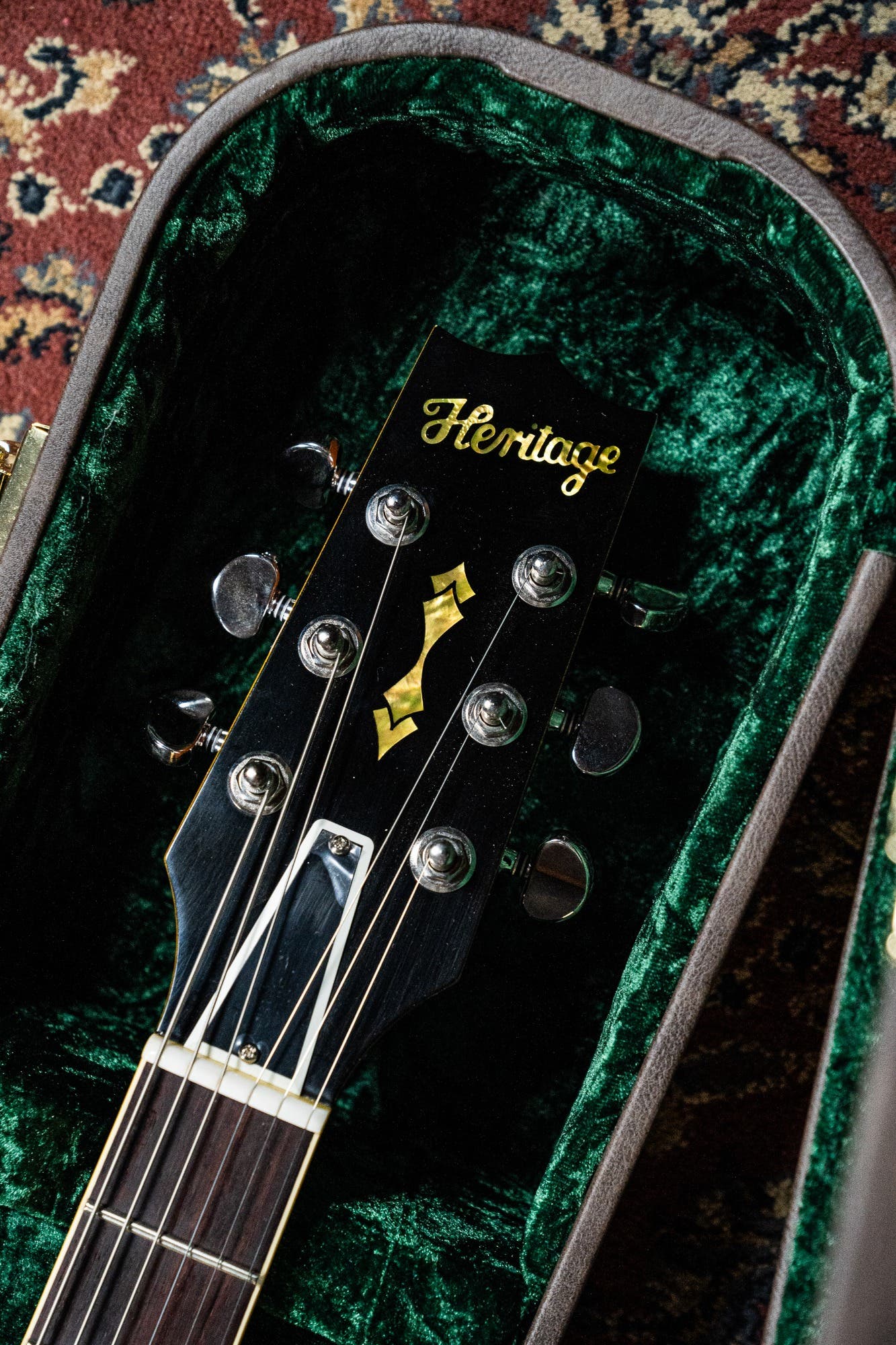 Heritage Guitars Custom Core Collection H-535 Electric Guitar w/Case - Antique Natural