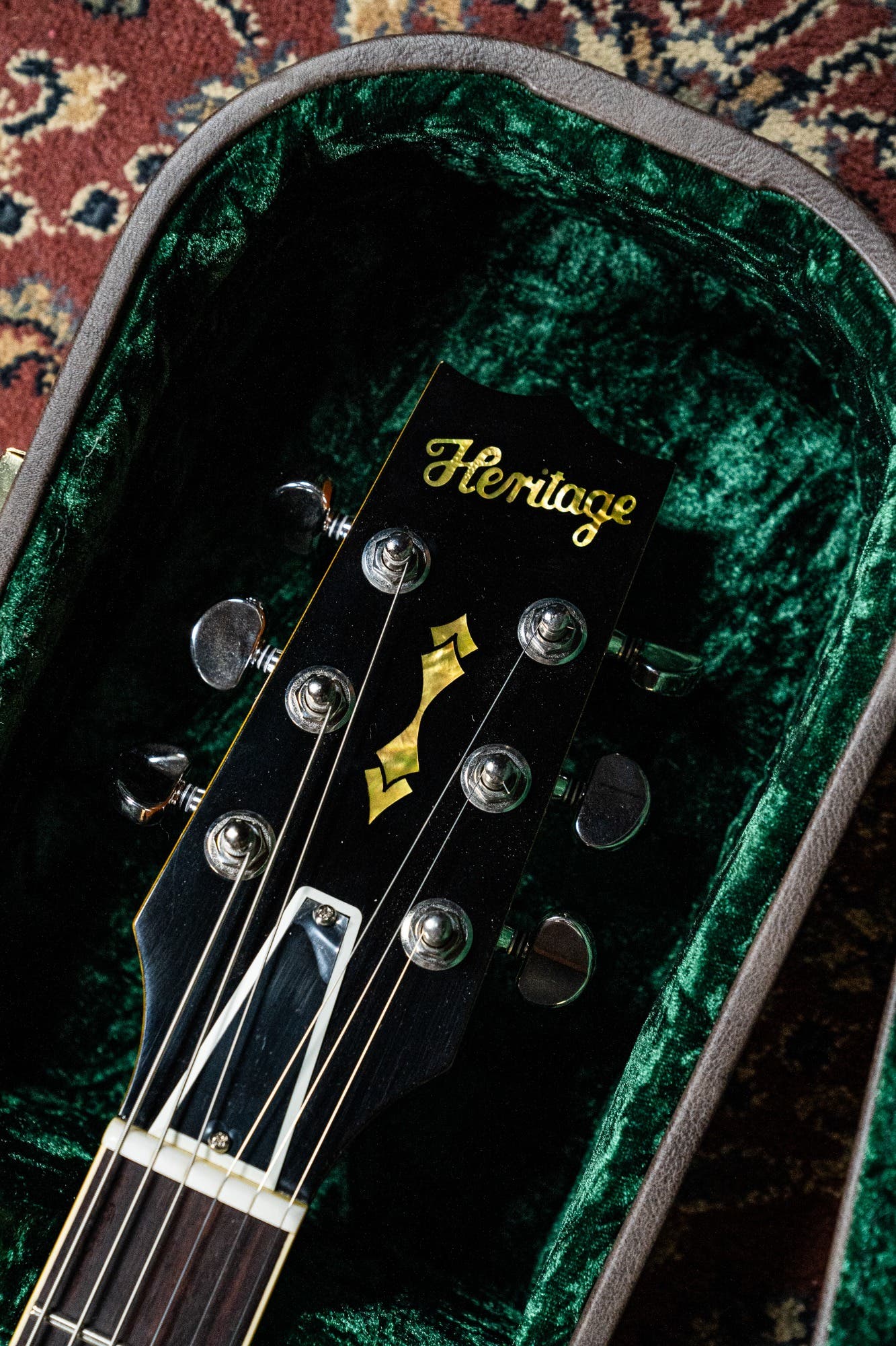 Heritage Guitars Custom Core Collection H-535 Electric Guitar w/Case - Antique Natural