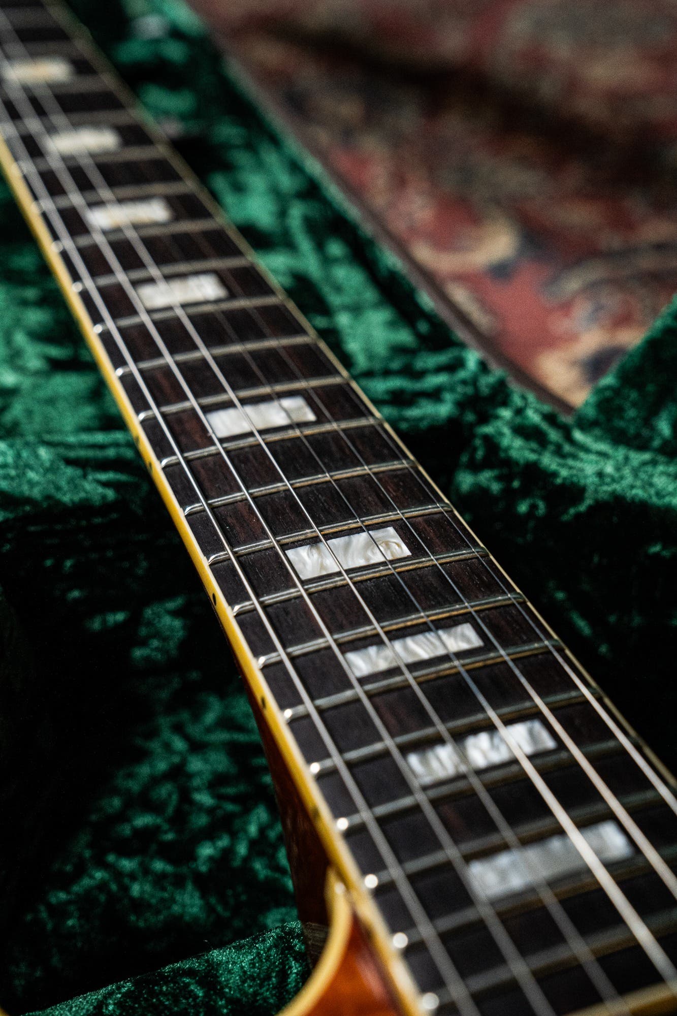 Heritage Custom Shop Core H-535 Blistered Maple Electric Guitar w/Case - Almond Sunburst