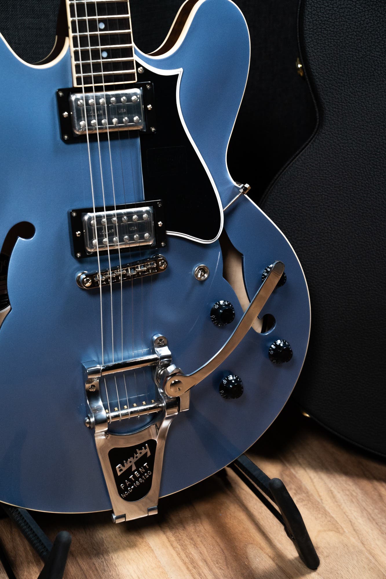 Heritage Standard Collection H-535 Electric Guitar w/Case - Pelham Blue - Bigsby (Lollartrons)