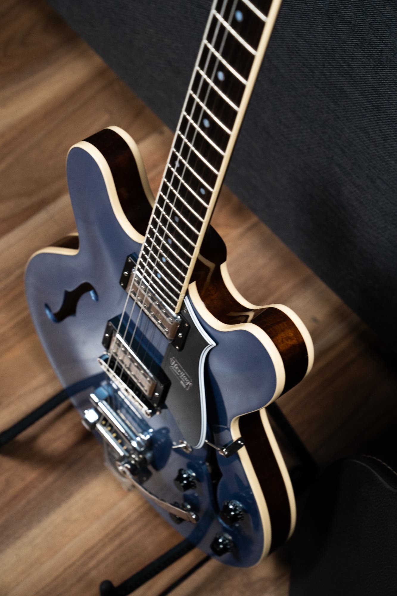 Heritage Standard Collection H-535 Electric Guitar w/Case - Pelham Blue - Bigsby (Lollartrons)