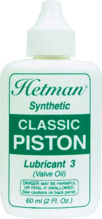Hetman Synthetic Valve Oil - Classic - 60ml - Dropper Tip