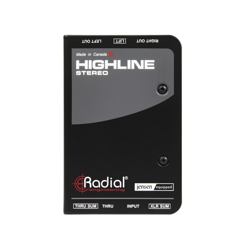 Radial Highline STEREO Passive Stereo Line Isolator