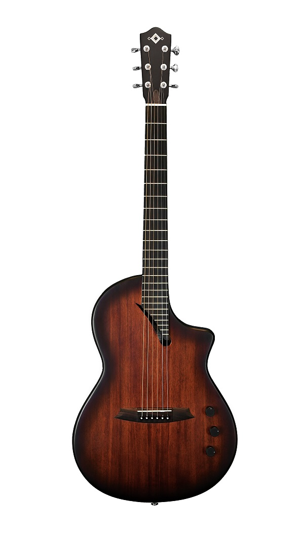 Katoh Hispania Mahogany Folk Acoustic Electric w/Bag - Cognac Burst