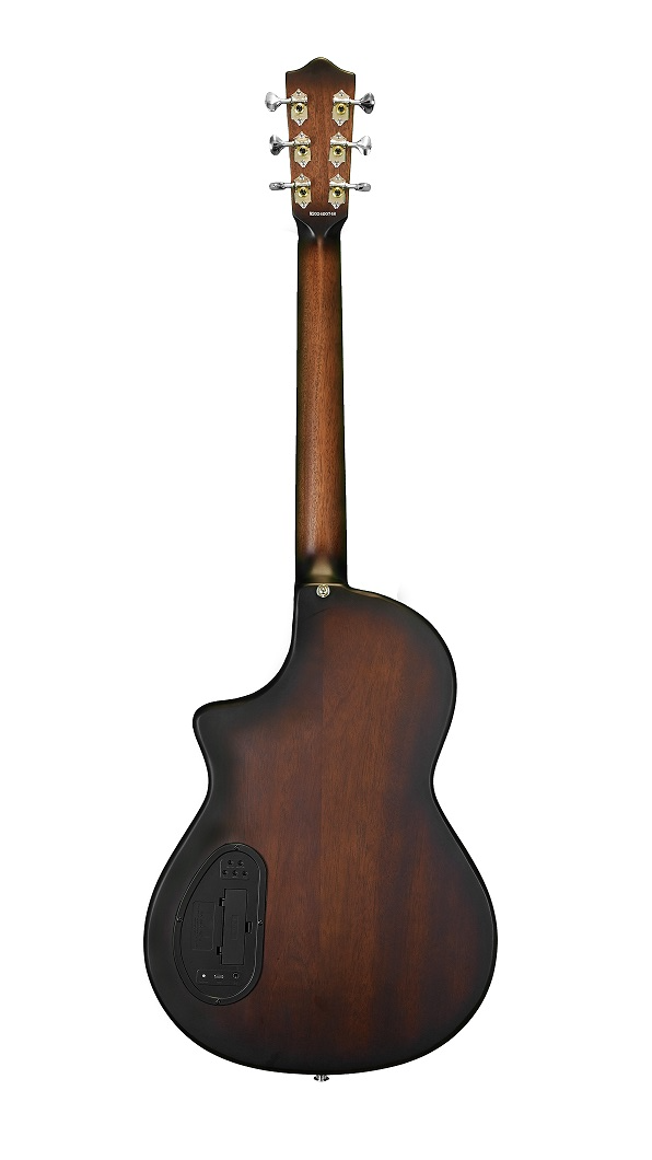 Katoh Hispania Mahogany Folk Acoustic Electric w/Bag - Cognac Burst