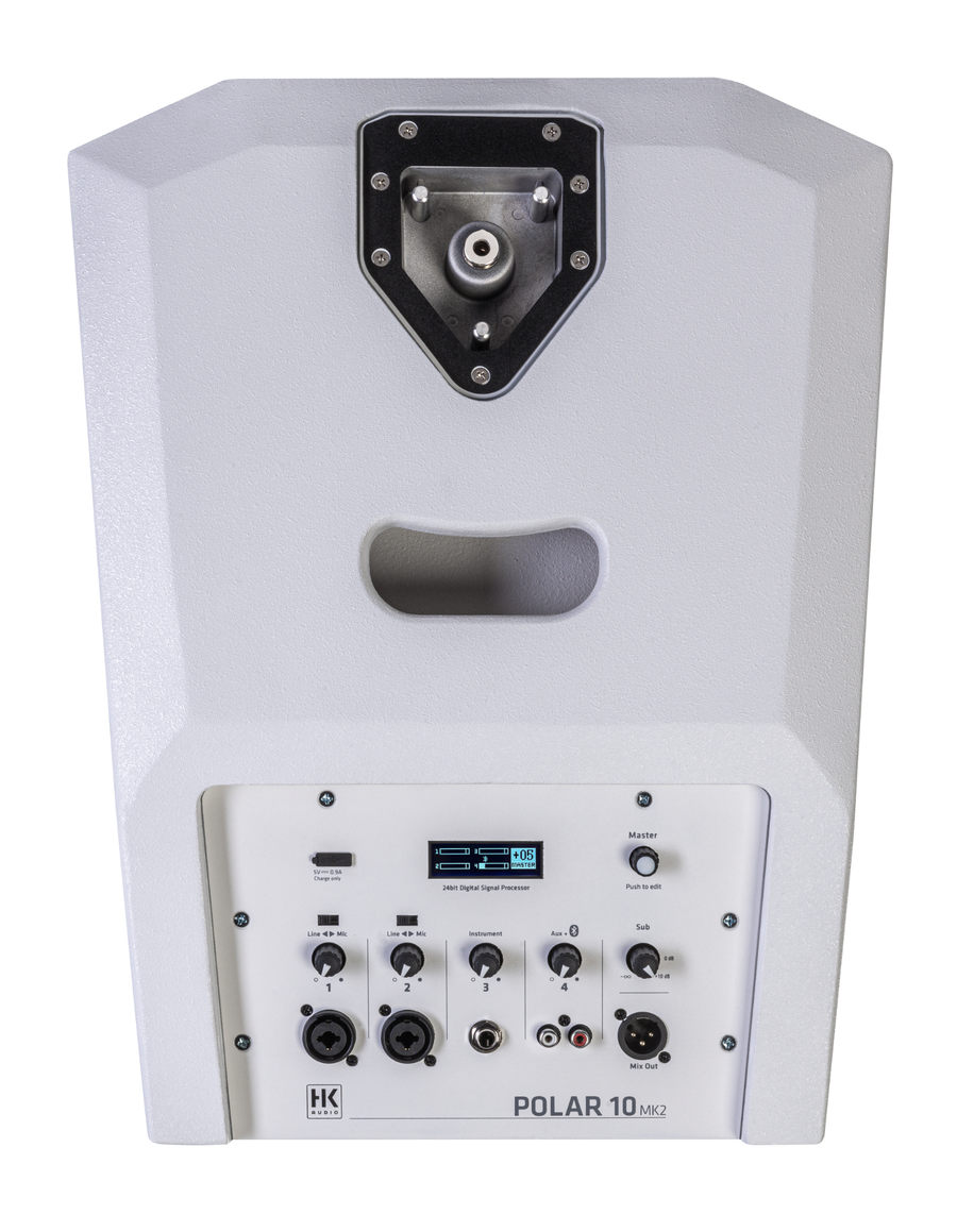 HK Audio Polar 10 MK2 Column PA System - White