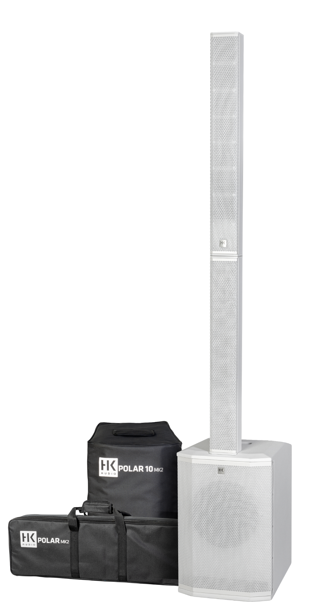 HK Audio Polar 10 MK2 Column PA System - White