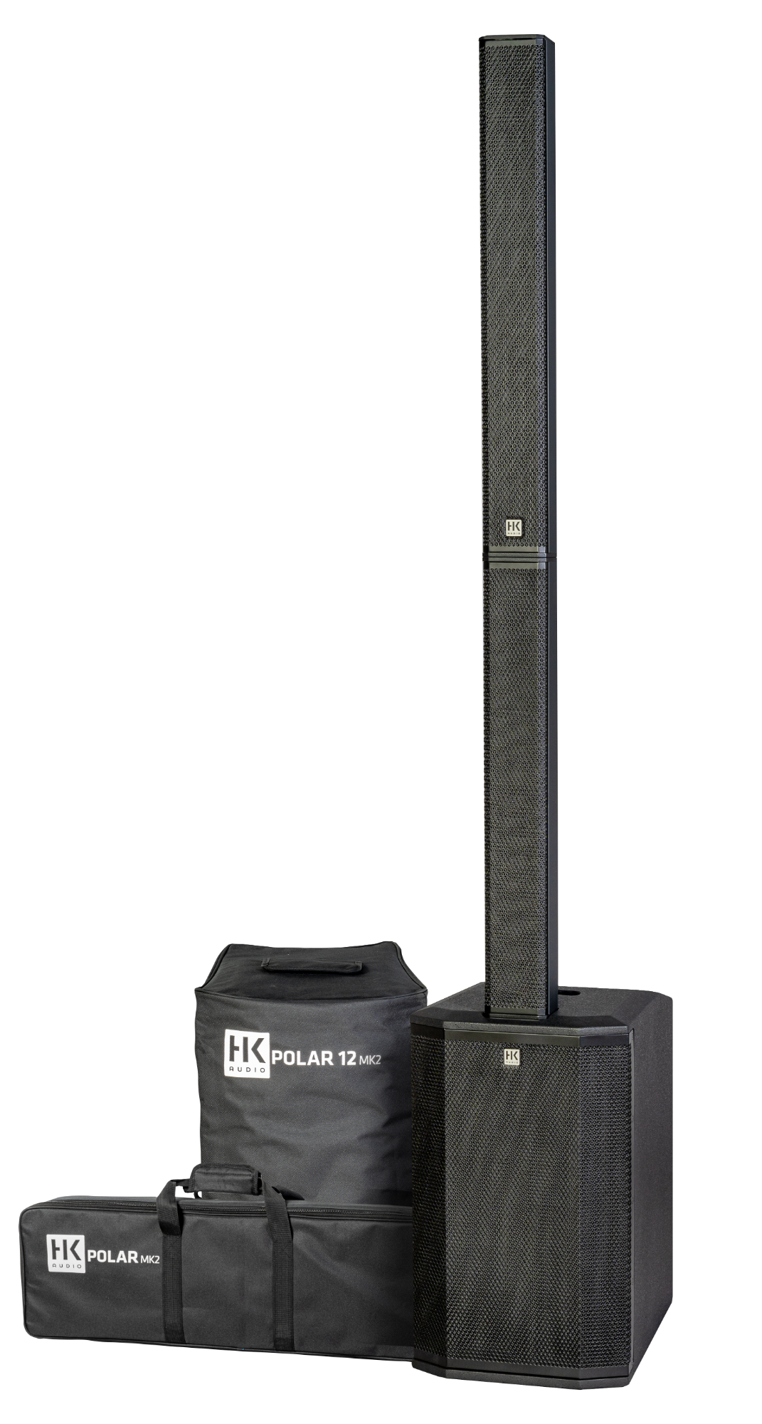 HK Audio Polar 12 MK2 Column PA System - Black