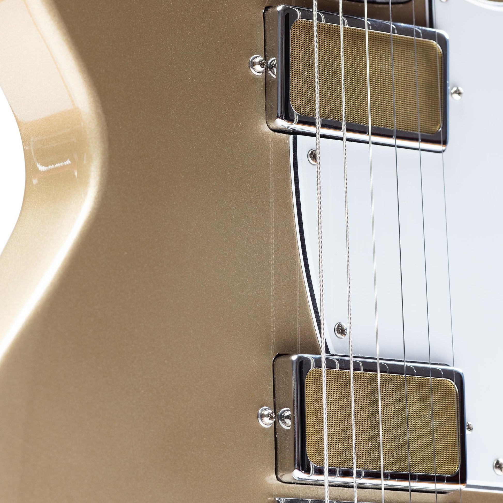 Harmony Rebel Electric Guitar w/MONO Bag - Champagne