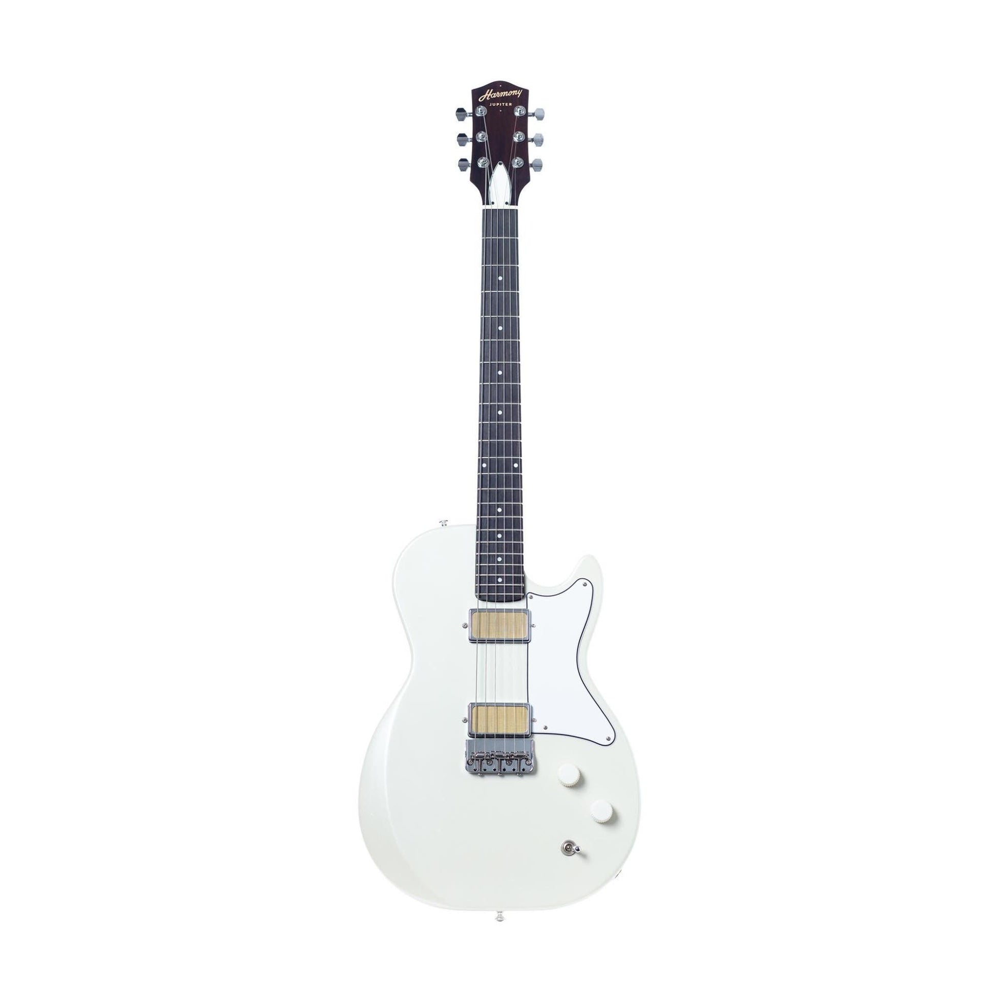 Harmony Jupiter Electric Guitar w/MONO Bag - Pearl White