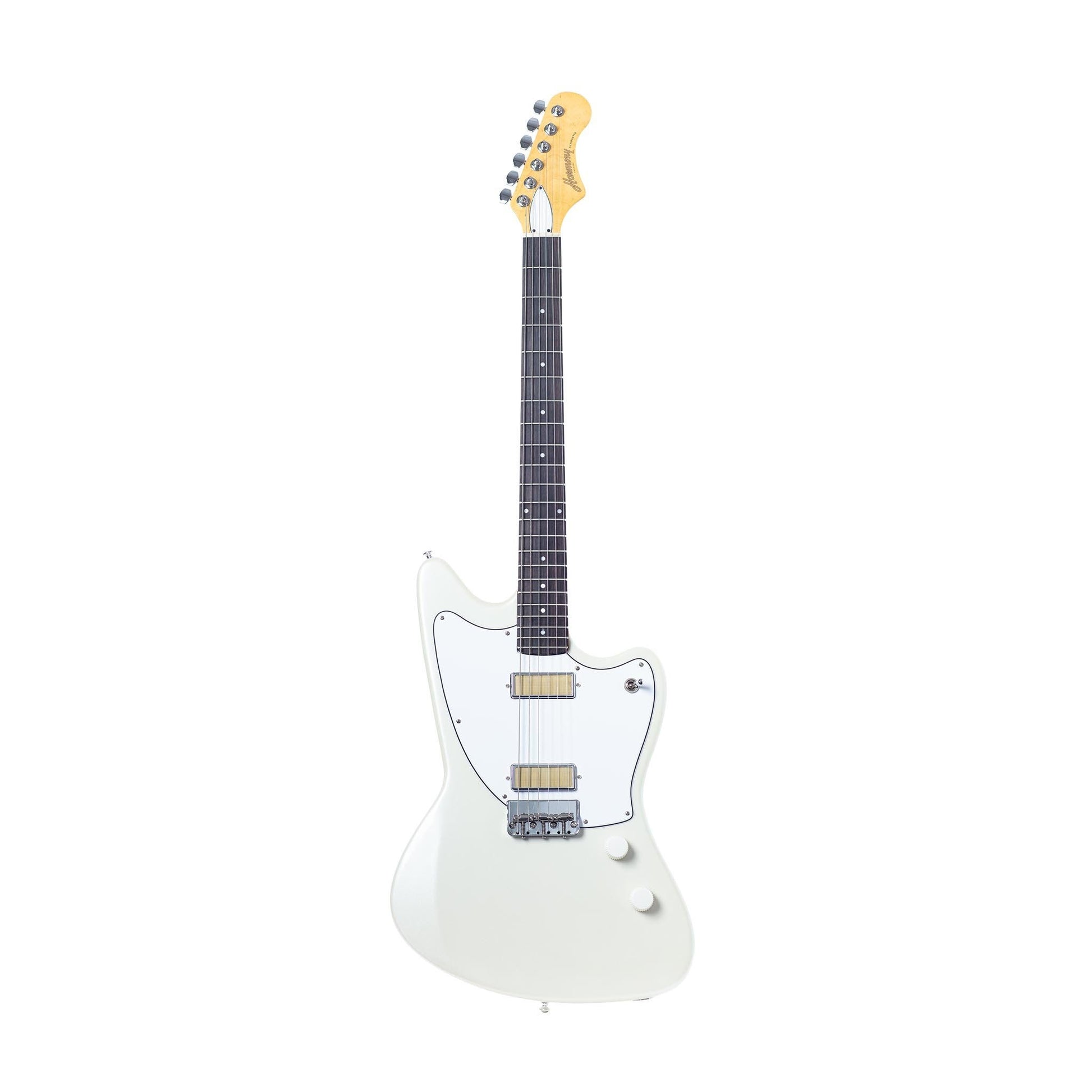 Harmony Silhouette Electric Guitar w/MONO Bag - Pearl White