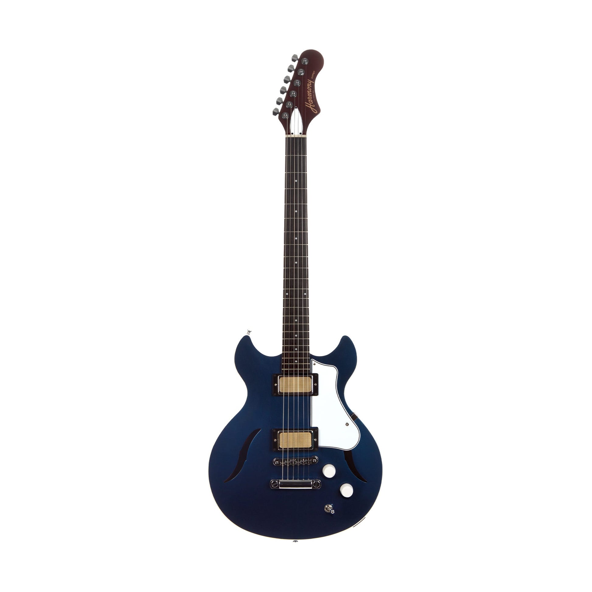 Harmony Standard Comet Electric Guitar W/MONO Vertigo Bag - Midnight Blue