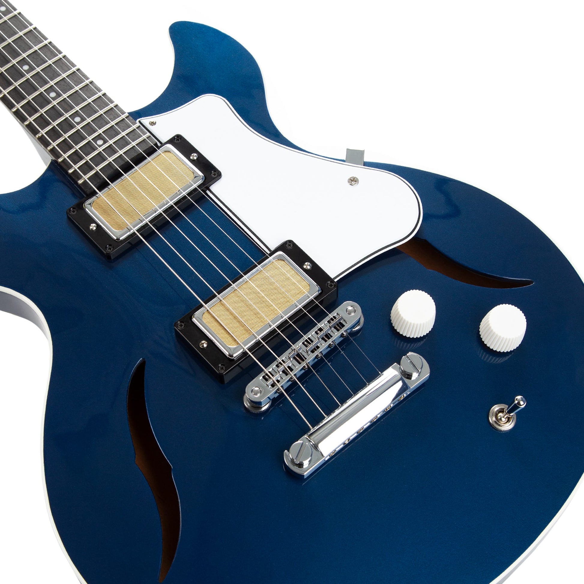 Harmony Standard Comet Electric Guitar W/MONO Vertigo Bag - Midnight Blue