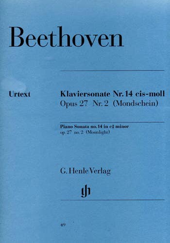 Piano Sonata No 14 Op 27 No 2