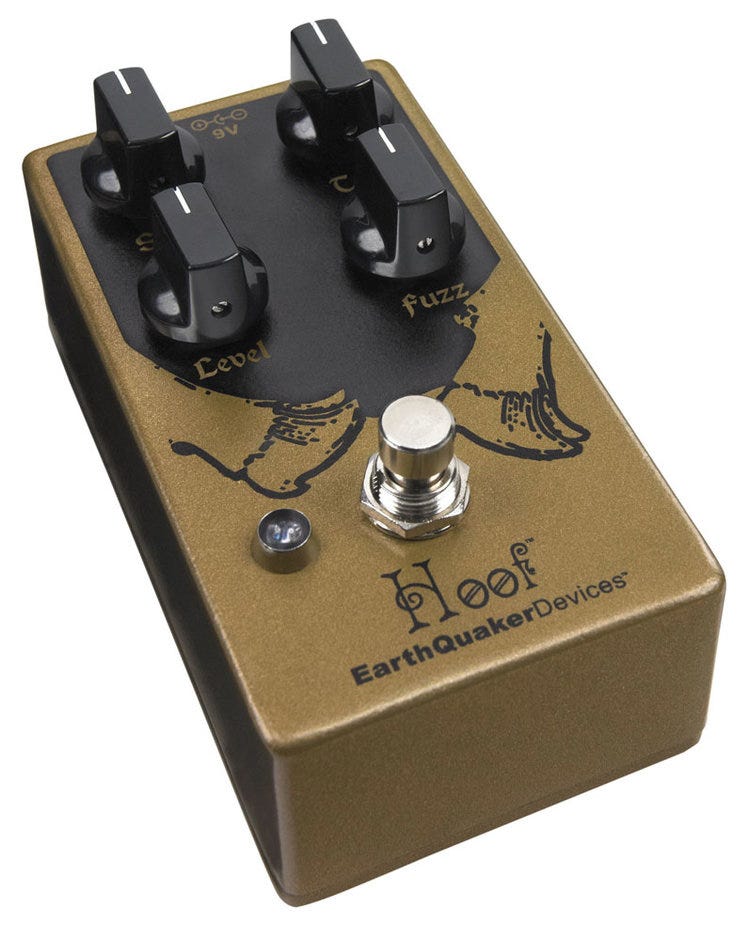 EarthQuaker Devices Hoof v2 Hybrid Fuzz Pedal