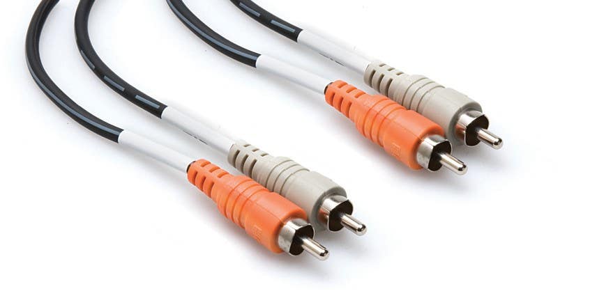 HOSA Dual RCA Audio Cable - 15ft (CRA204)