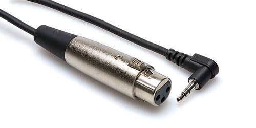 HOSA XLR F - 3.5mm TRS Jack - 15ft (XVM115F)