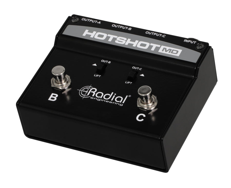 Radial HOTSHOT-MD Dynamic Mic switcher