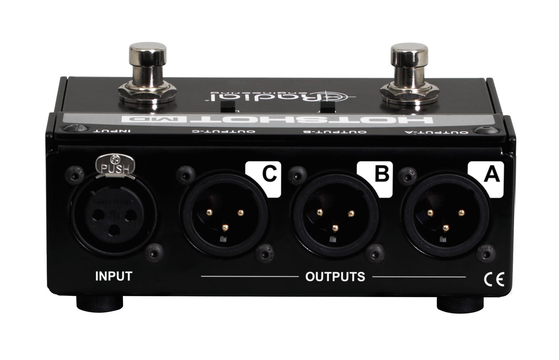 Radial HOTSHOT-MD Dynamic Mic switcher