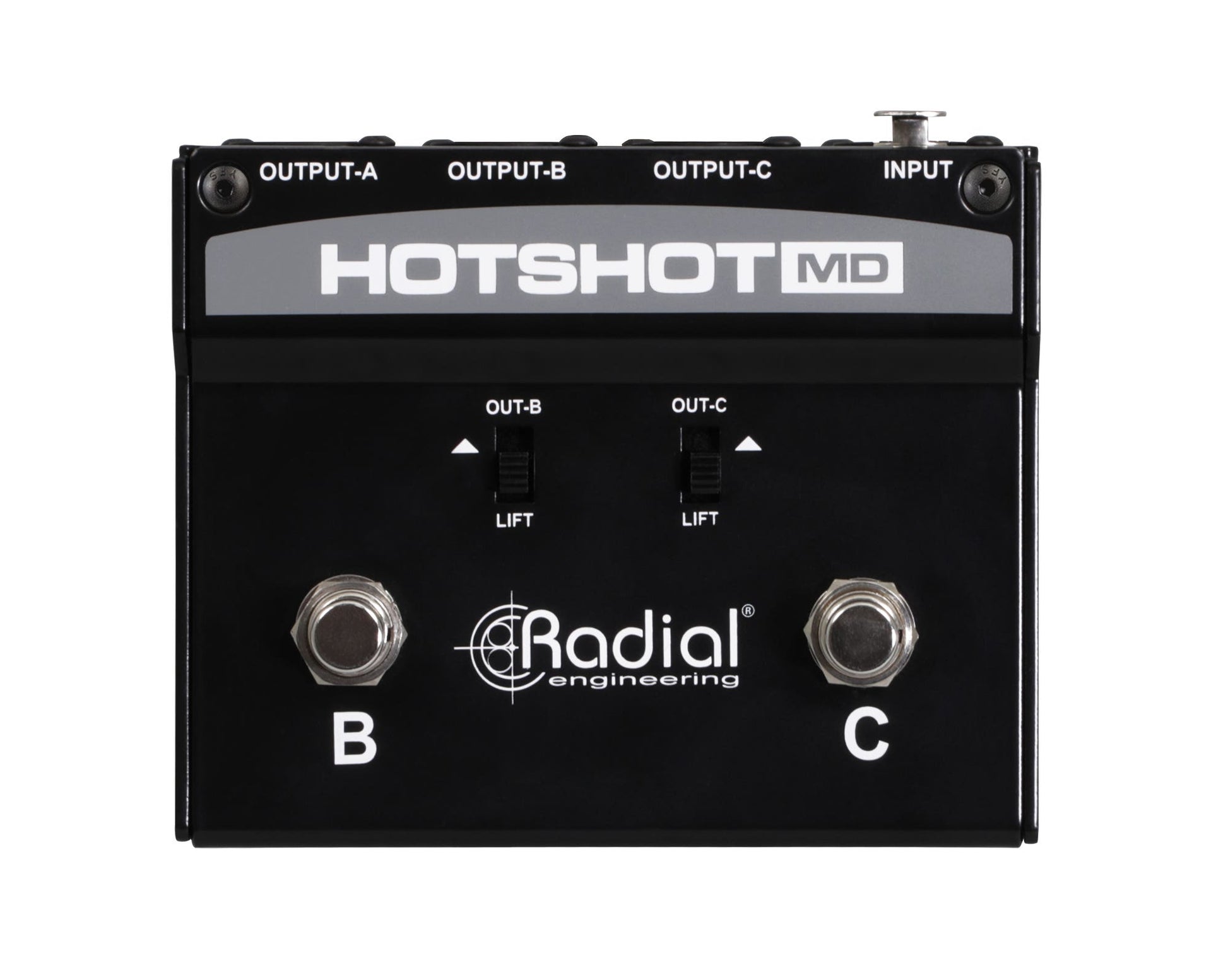 Radial HOTSHOT-MD Dynamic Mic switcher