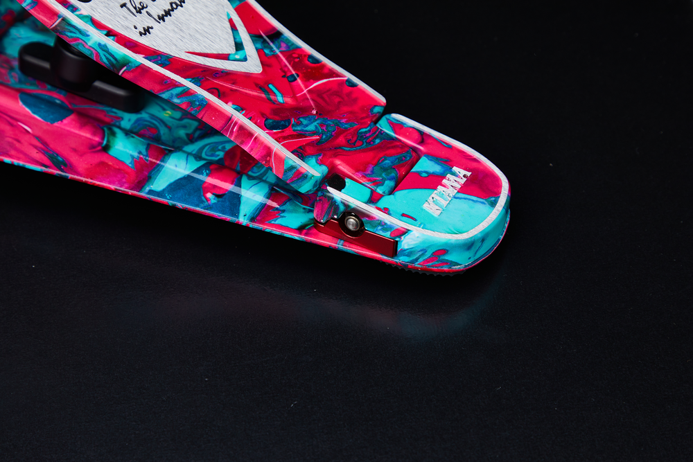 TAMA 50th Limited Iron Cobra Marble Coral Swirl Power Glide Single Pedal