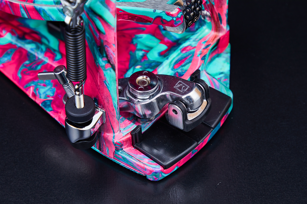 TAMA 50th Limited Iron Cobra Marble Coral Swirl Power Glide Single Pedal