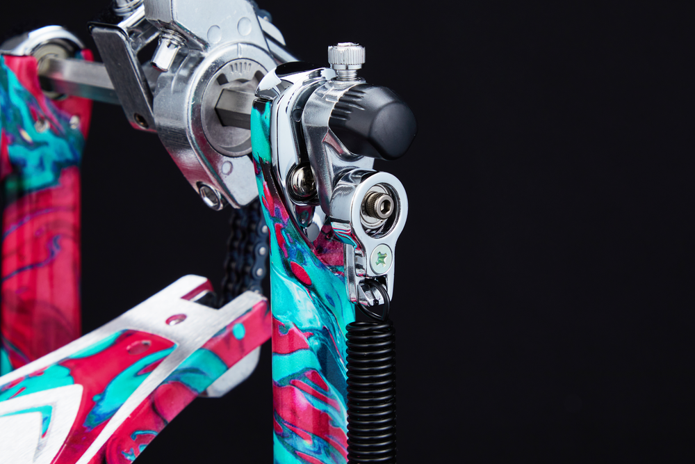 TAMA 50th Limited Iron Cobra Marble Coral Swirl Power Glide Single Pedal