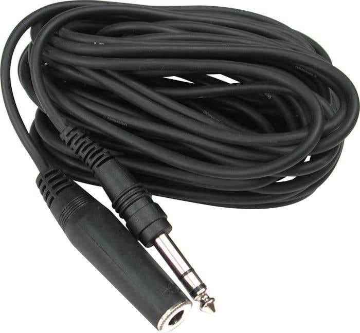 HOSA 1/4" - 1/4" Headphone Extension Cable - 25ft (HPE325)