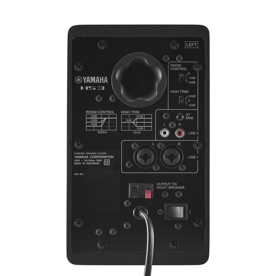 Yamaha HS3B 3.5" Studio Monitor - Black