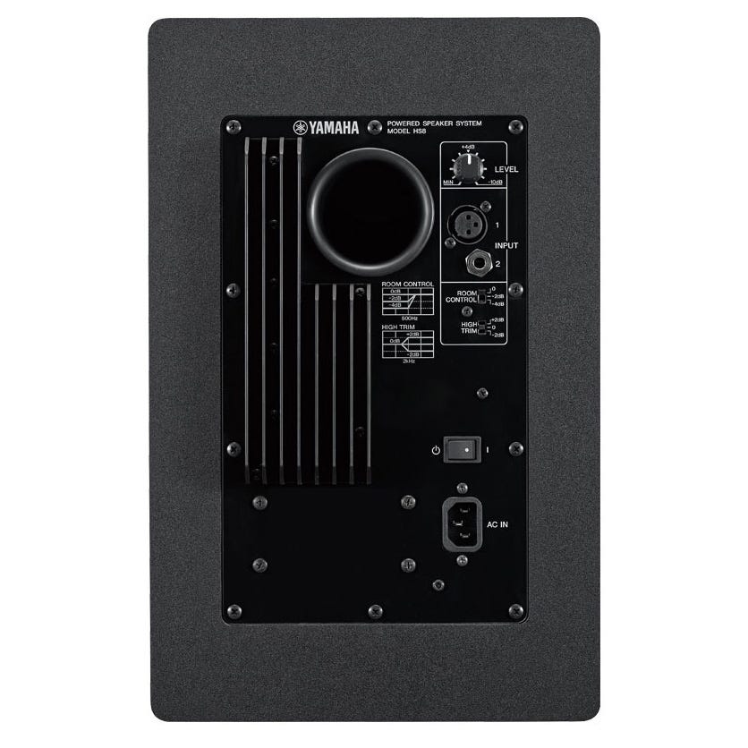 Yamaha HS8 Powered Studio Monitor (Single) - Black